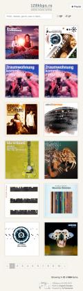 Archive of electronic music 128kbps.ru